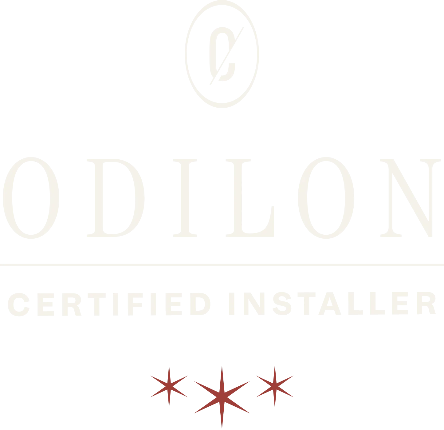 Odilon Certified Installer badge