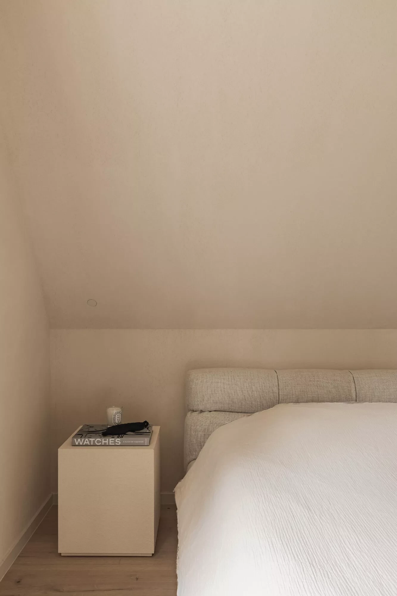 Thalostuc Origin afwerking in de slaapkamer